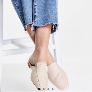 ASOS Cream Mules